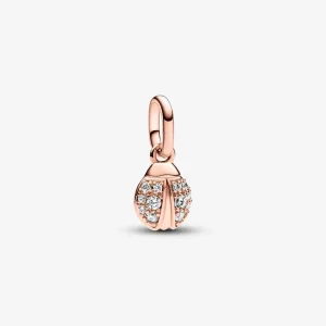 (kép) Pandora ME szerencsehozó katica mini függő charm - 783043C01