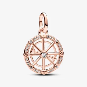 Pandora ME szerencsekerék medál charm - 783063C01 (kép) Pandora ME szerencsekerék medál charm - 783063C01