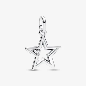 (kép) Pandora ME szikrázó csillag medál charm - 793032C01