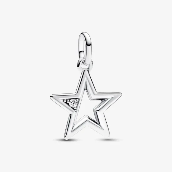 (kép) Pandora ME szikrázó csillag medál charm - 793032C01