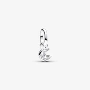 (kép) Pandora ME szikrázó hold mini függő charm - 793364C01