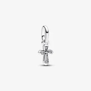 (kép) Pandora ME szikrázó kereszt mini függő charm - 793044C01