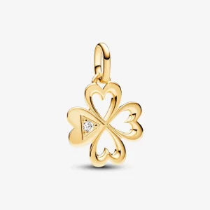 (kép) Pandora ME szív négylevelű lóhere medál charm - 763034C01