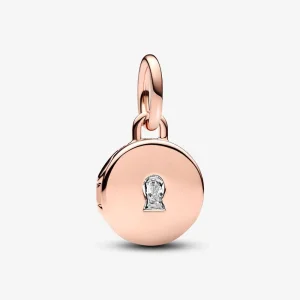 Pandora Nyitható és gravírozható szeretet medál függő charm - 783066C01 (kép) Pandora Nyitható és gravírozható szeretet medál függő charm - 783066C01