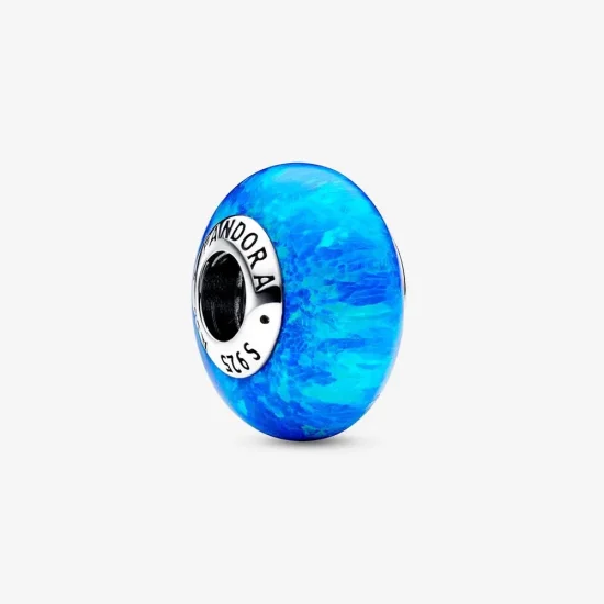 (kép) Pandora Opálfényű mély óceánkék charm - 791691C02