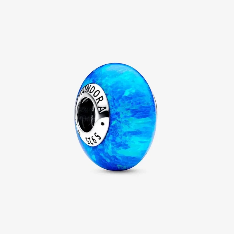 (kép) Pandora Opálfényű mély óceánkék charm - 791691C02