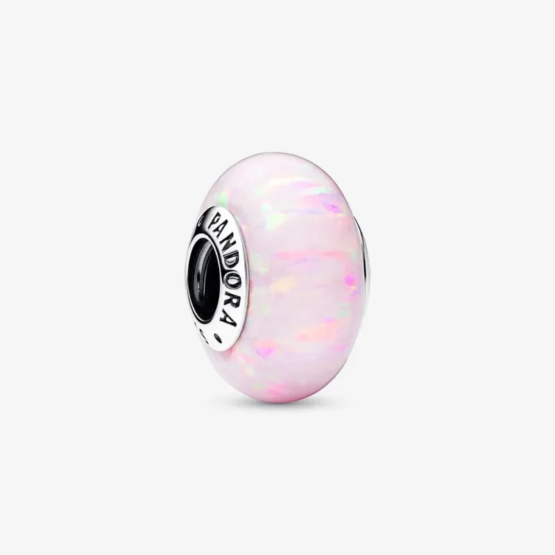 (kép) Pandora Opálfényű rózsaszín charm - 791691C03