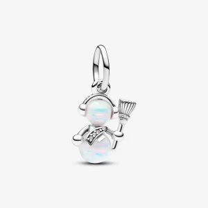 (kép) Pandora Opálos hóember függő charm - 792981C01