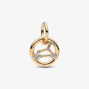 Pandora Oroszlán csillagjegy függő charm - 762725C01 (kép) Pandora Oroszlán csillagjegy függő charm - 762725C01