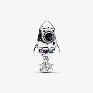 (kép) Pandora Űr szeretet rakéta charm - 792831C01