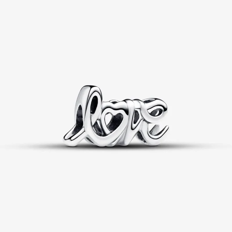 (kép) Pandora Írott betűs love felirat charm - 793055C00