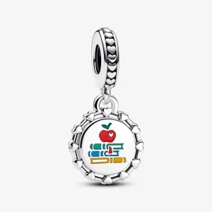 (kép) Pandora Schoolteacher Engravable Dangle Charm - 792275C00_E012