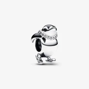 Pandora Síelő pingvin charm - 792988C01 (kép) Pandora Síelő pingvin charm - 792988C01