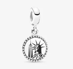 (kép) Pandora Statue of Liberty Dangle Charm - ENG791169_6