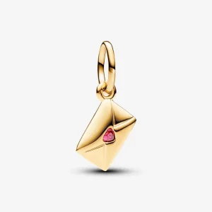 Pandora Szerelmes levél boríték függő charm - 762606C01 (kép) Pandora Szerelmes levél boríték függő charm - 762606C01