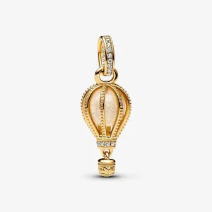 Pandora Szikrázó áttetsző hőlégballon függő charm - 769434C01 (kép) Pandora Szikrázó áttetsző hőlégballon függő charm - 769434C01