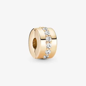 Pandora Szikrázó áttetsző sor klip charm - 759518C01 (kép) Pandora Szikrázó áttetsző sor klip charm - 759518C01