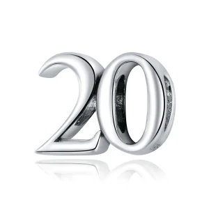 (kép) PANDORA típusú 20. évforduló charm - SCC1623