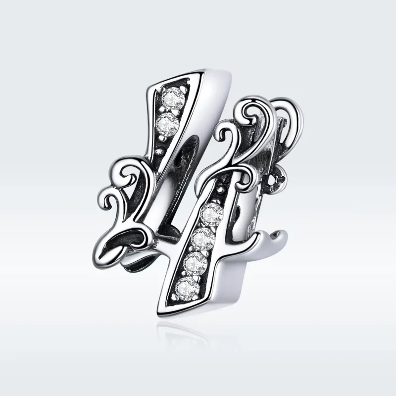 (kép) PANDORA típusú 4. szám charm - SCC1418-4 - Megtekintés 5