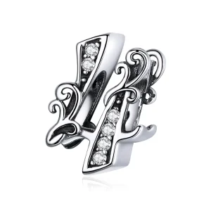 (kép) PANDORA típusú 4. szám charm - SCC1418-4