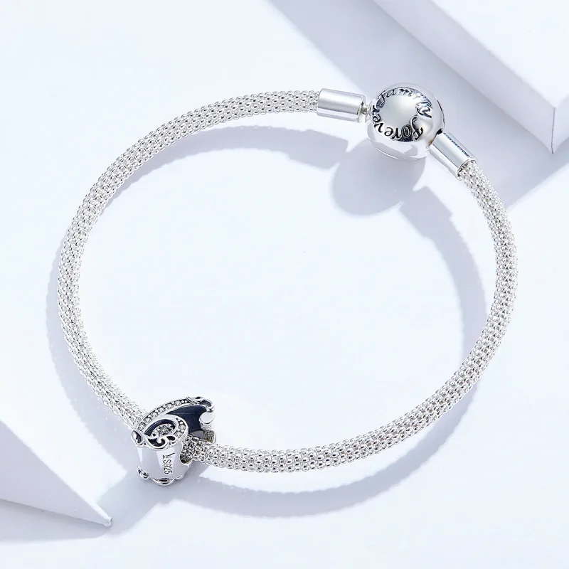(kép) PANDORA típusú 6. szám charm - SCC1418-6 - Megtekintés 3