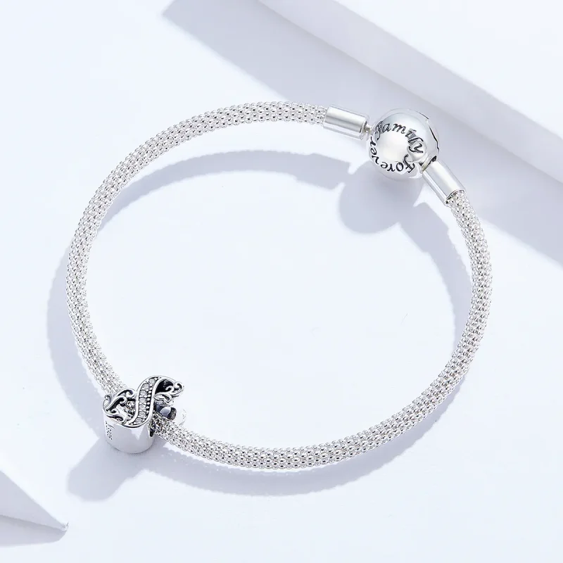(kép) PANDORA típusú 8. szám charm - SCC1418-8 - Megtekintés 3