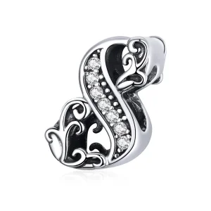 (kép) PANDORA típusú 8. szám charm - SCC1418-8