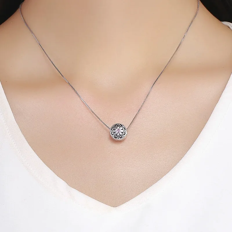(kép) PANDORA típusú A barátság virága Charm - SCC740 - Megtekintés 5