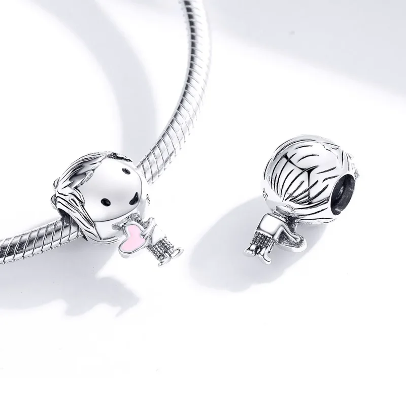 (kép) PANDORA típusú a fiú charm - SCC1334 - Megtekintés 4