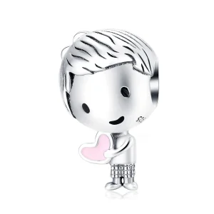(kép) PANDORA típusú a fiú charm - SCC1334