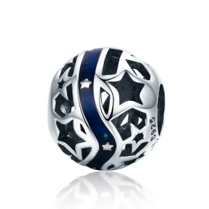 (kép) PANDORA típusú a ragyogó csillag folyó charm - SCC640