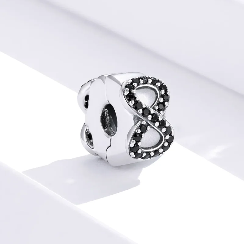 (kép) PANDORA típusú a végtelen szimbóluma charm - SCC1498 - Megtekintés 3