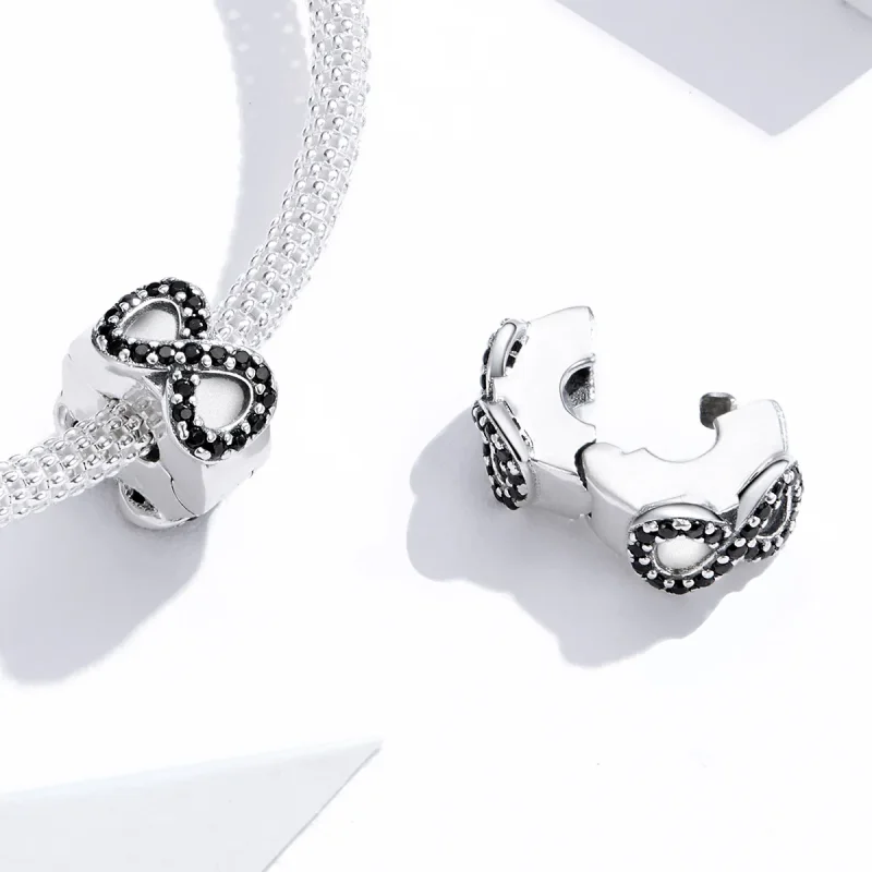 (kép) PANDORA típusú a végtelen szimbóluma charm - SCC1498 - Megtekintés 4