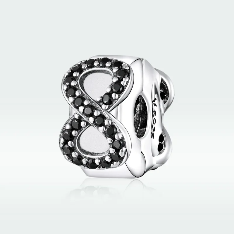 (kép) PANDORA típusú a végtelen szimbóluma charm - SCC1498 - Megtekintés 5