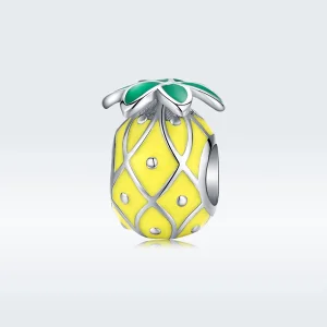 (kép) PANDORA típusú ananász charm - BSC128