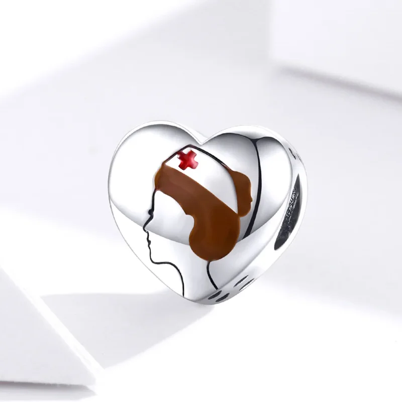 (kép) PANDORA típusú angel in white nurse - ápoló charm - SCC1547 - Megtekintés 3