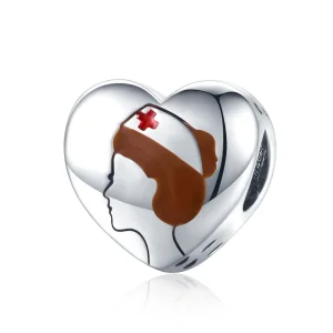 PANDORA típusú angel in white nurse - ápoló charm - SCC1547 (kép) PANDORA típusú angel in white nurse - ápoló charm - SCC1547