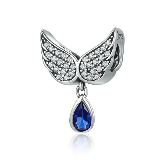 (kép) PANDORA típusú angyal szárnyak charm - SCC481