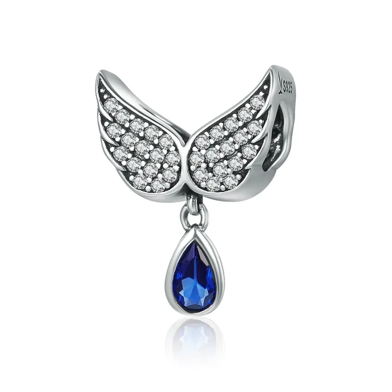 (kép) PANDORA típusú angyal szárnyak charm - SCC481