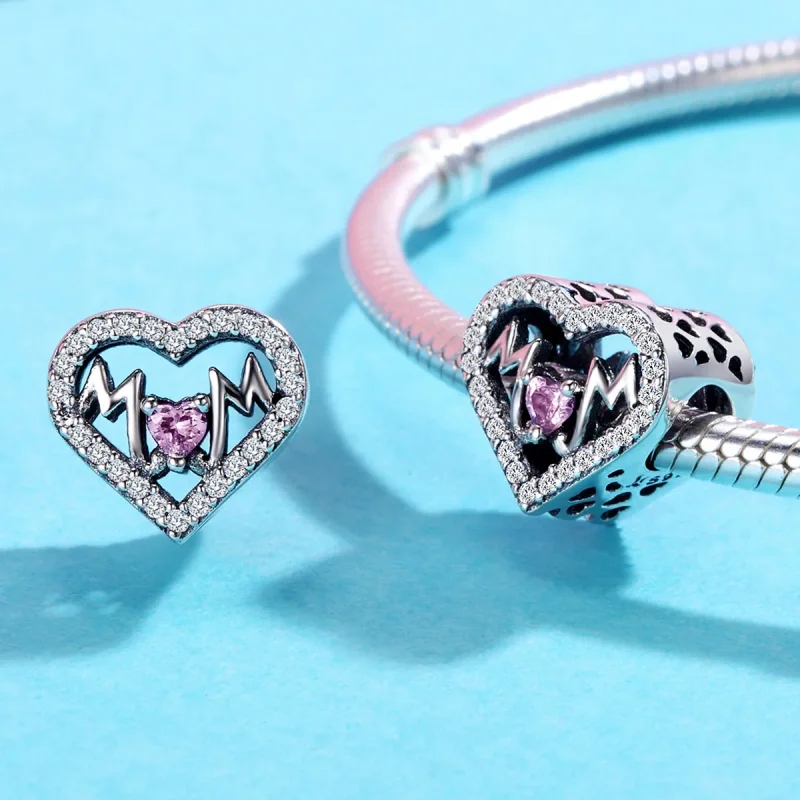 (kép) PANDORA típusú anya charm - SCC395 - Megtekintés 4