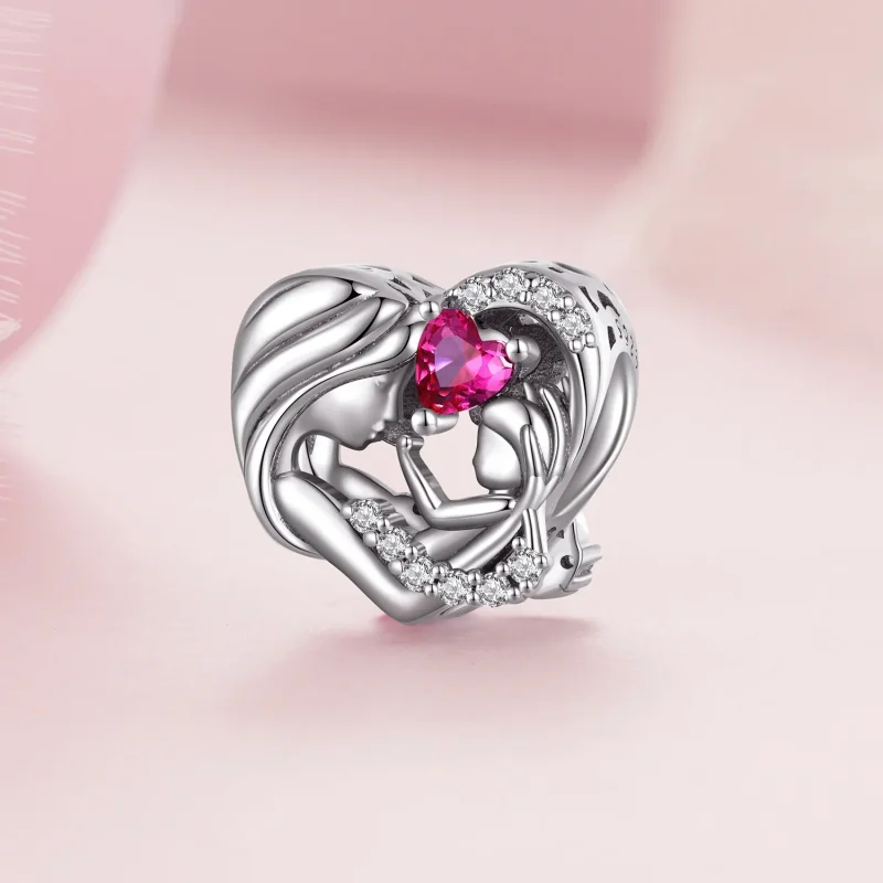 (kép) PANDORA típusú Anya és gyermeke Charm - BSC685 - Megtekintés 2