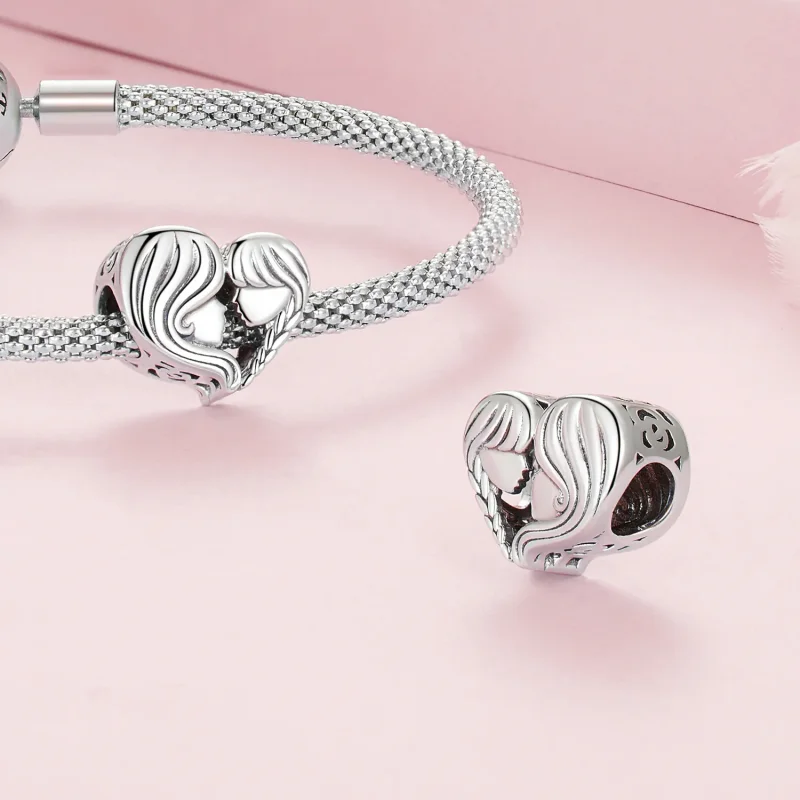 (kép) PANDORA típusú Anya és lánya Charm - BSC687 - Megtekintés 4