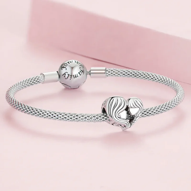 (kép) PANDORA típusú Anya és lánya Charm - BSC687 - Megtekintés 5