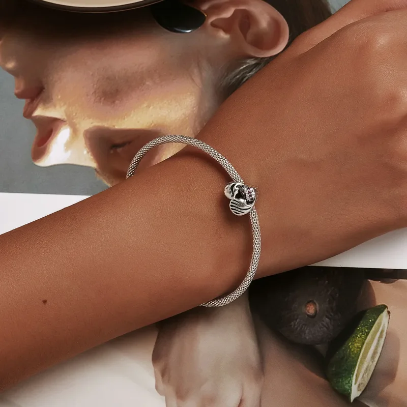 (kép) PANDORA típusú Anya és lánya szeretik a sziluettet Charm - BSC575 - Megtekintés 6