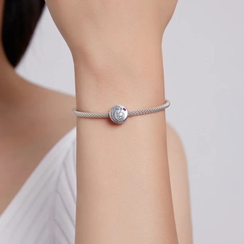 (kép) PANDORA típusú Anya szeretete Charm - BSC493 - Megtekintés 5