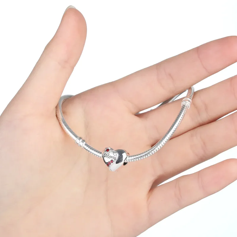 (kép) PANDORA típusú anya szív charm - SCC004 - Megtekintés 2