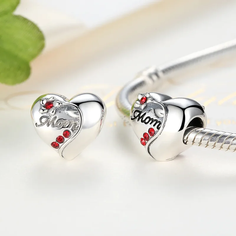 (kép) PANDORA típusú anya szív charm - SCC004 - Megtekintés 4