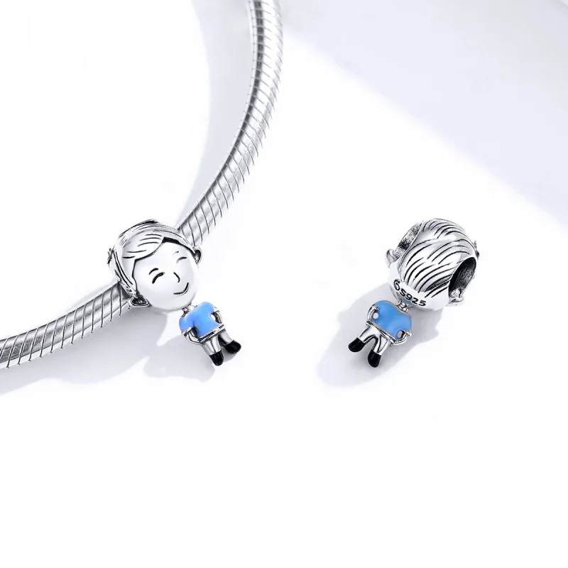 (kép) PANDORA típusú Apa Charm - BSC174 - Megtekintés 4