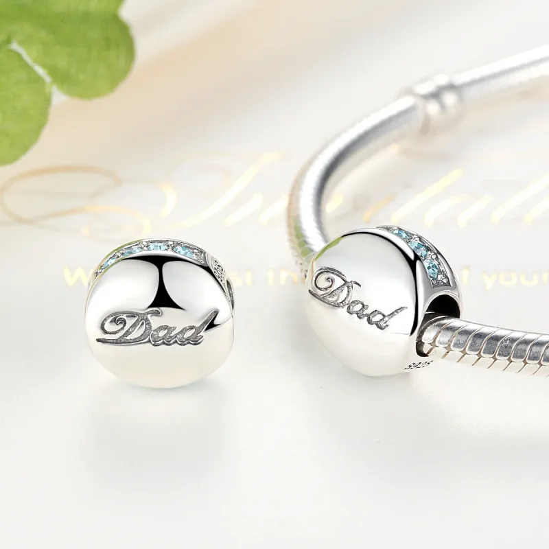(kép) PANDORA típusú apa charm - SCC006 - Megtekintés 5