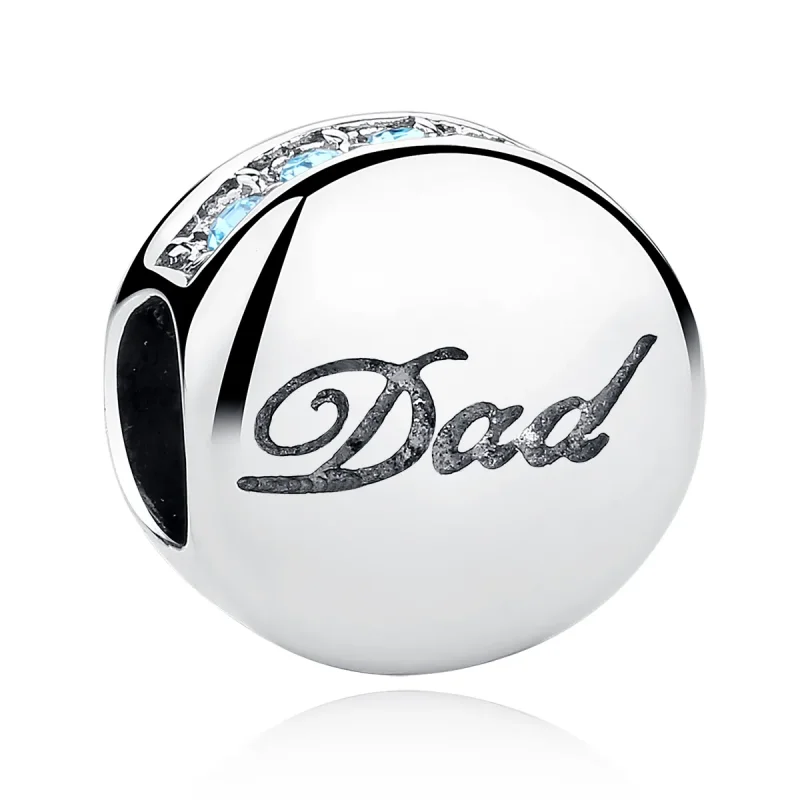 (kép) PANDORA típusú apa charm - SCC006